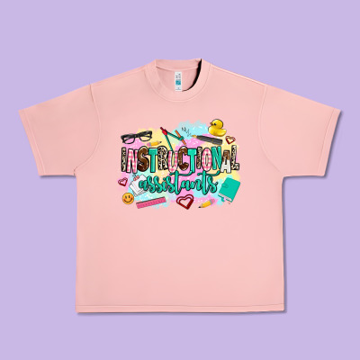 Instructional Assistant's Urban Heavy Tee Designed By Adodesignshop