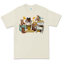 Bone coffee cups horses Premium Tee - texasbilliewilder
