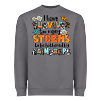 Storm i have survived to may storms to be bothered by ra Heavyweight Sweatshirt - AdoDesignShop
