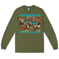 Army Green mama mama mama Long Sleeve Tee - Artiststas