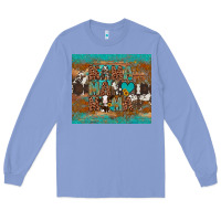 Colony Blue mama mama mama Long Sleeve Tee - Artiststas
