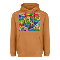 Pride Lgbtq+ Peace Tumbler Heavyweight Hoodie | Teevron