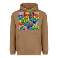 Toasted Coconut Pride LGBTQ+ Peace Tumbler Heavyweight Hoodie - BundleAndBundleShop