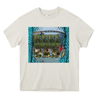 Cream reel great dad Heavy Core Tee - Artiststas