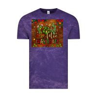 Cloud Purple feliz navidad cactus Vintage Tee - JahusDesignShop