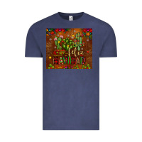 Vintage Denim feliz navidad cactus Vintage Tee - JahusDesignShop