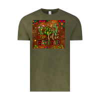 Vintage Olive feliz navidad cactus Vintage Tee - JahusDesignShop