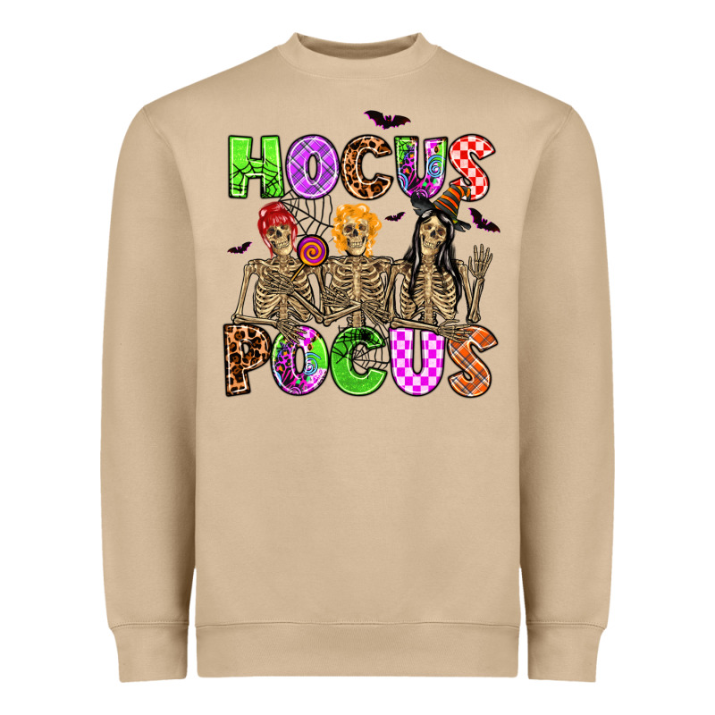 Hocus Pocus Skeleton Heavyweight Sweatshirt by AdoDesignShop | Teevron