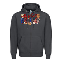 Smoke baseball brother Zipper Hoodie - MaliasSmallBusiness