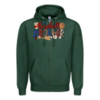 Sports Green baseball brother Zipper Hoodie - MaliasSmallBusiness