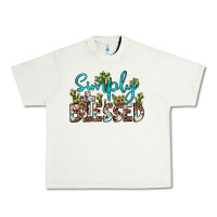 Pistachio simply blessed Urban Heavy Tee - JahusDesignShop