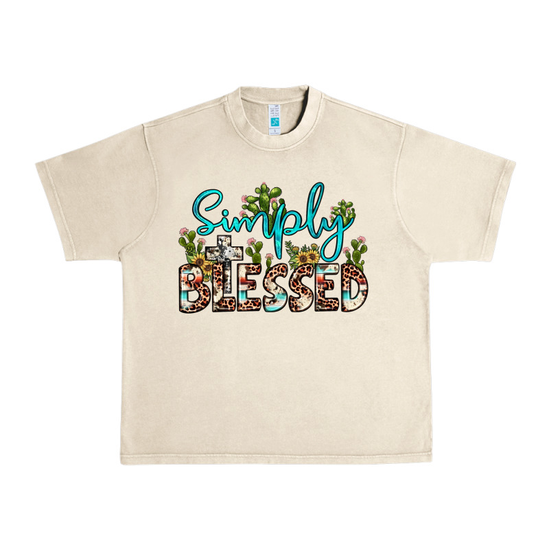 Simply Blessed Urban Heavy Tee by JahusDesignShop | Teevron
