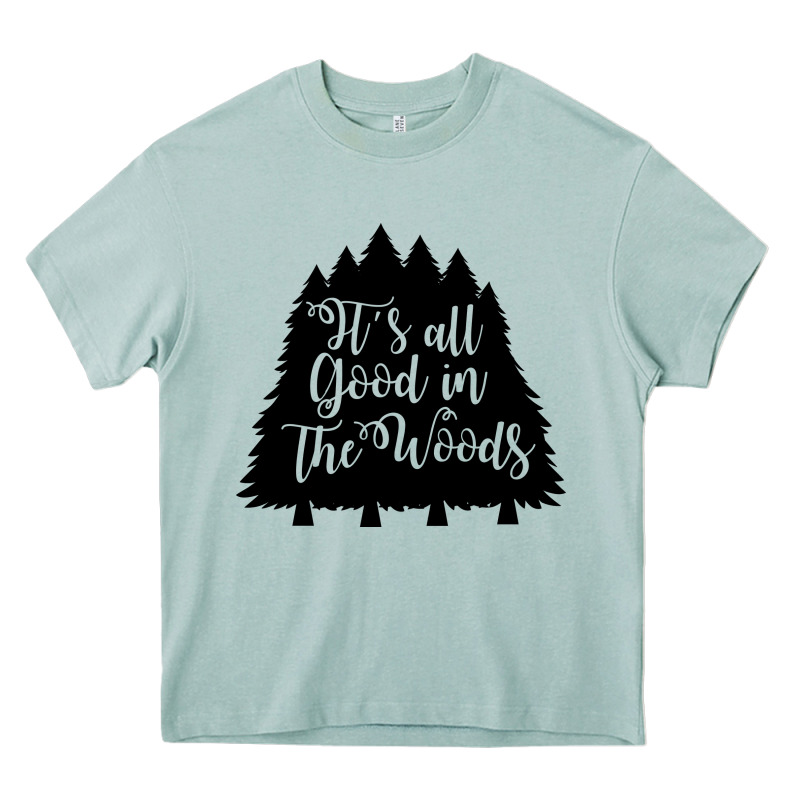 Its All Good In The Woods Heavy Core Tee by Unal Design | Teevron