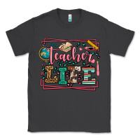 Smoke Teacher life leopard frame Classic Tee - LillyAllenDesigns