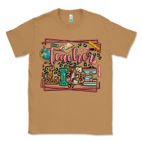 Toasted Coconut Teacher life leopard frame Classic Tee - LillyAllenDesigns