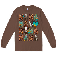 Chestnut mama mama mama mama Long Sleeve Tee - Artiststas