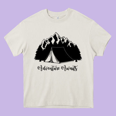 Heavy Core Tee Adventure Camping