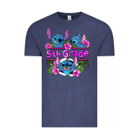 Vintage Denim preview flower stitch 5th grade Vintage Tee - AdoDesignShop