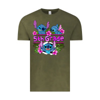 Vintage Olive preview flower stitch 5th grade Vintage Tee - AdoDesignShop