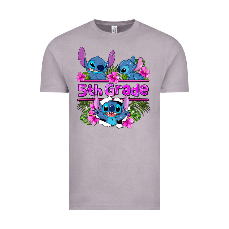 Preview Flower Stitch 5th Grade Vintage Tee by AdoDesignShop | Teevron