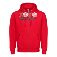 Xoxo Hugs And Kisses Zipper Hoodie | Teevron