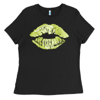 Black tennis lips Ladies Tee - AdoDesignShop