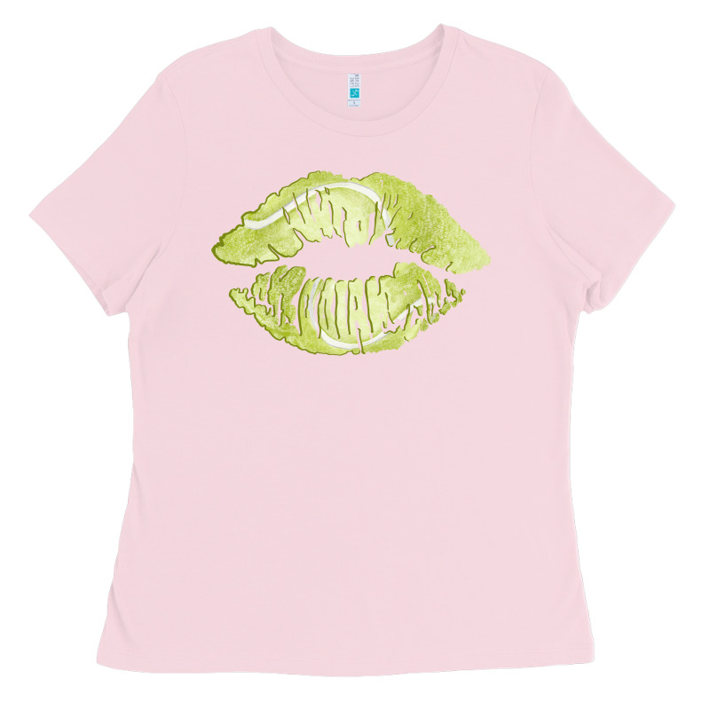 Tennis Lips Ladies Tee by AdoDesignShop | Teevron