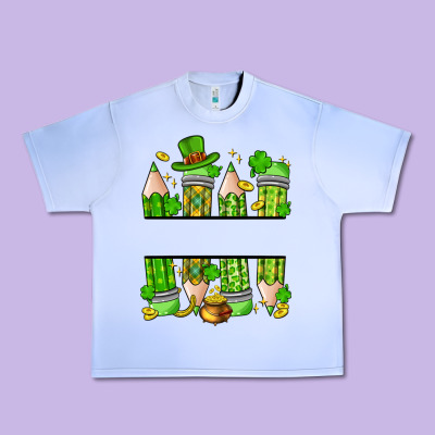 Personalized St. Patrick's Day Pencils Urban Heavy Tee Designed By Artiststas