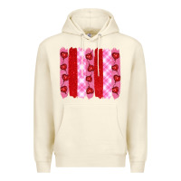 Sandshell valentine's day brushstrokes Premium Hoodie - RanaPortraitStore