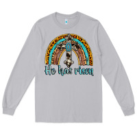 Moon Dust he has risen rainbow Long Sleeve Tee - AdoDesignShop