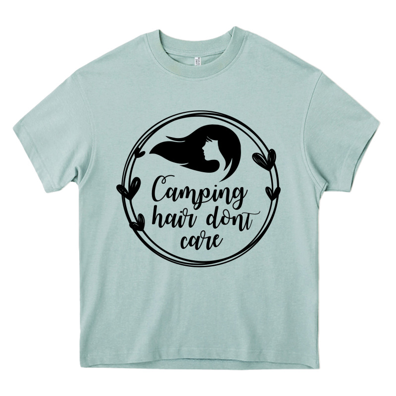 Camping Heavy Core Tee by Unal Design | Teevron