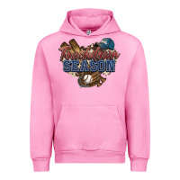 Fuchsia Pink Touchdown season Baseball Urban Hoodie - HowdyJamesFarm