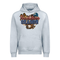 Heather Grey Touchdown season Baseball Urban Hoodie - HowdyJamesFarm