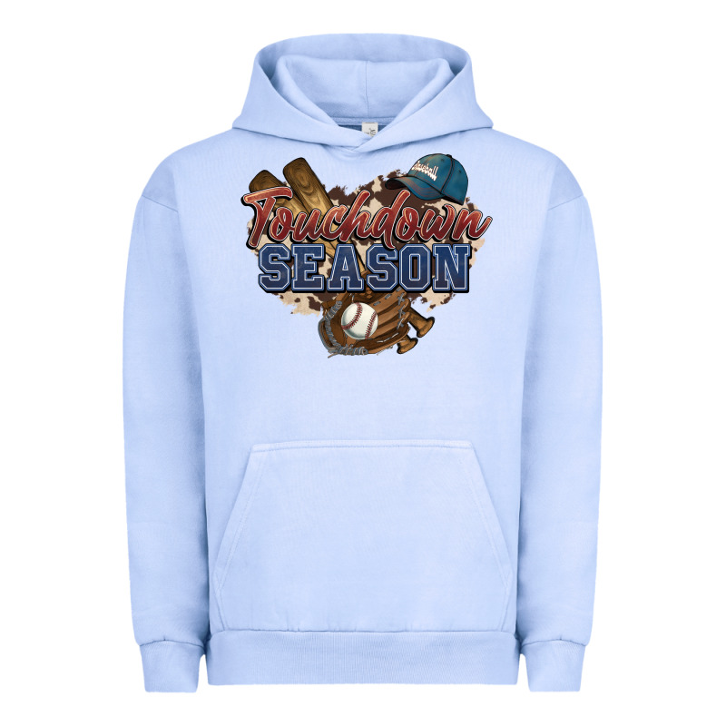 Touchdown Season Baseball Urban Hoodie by HowdyJamesFarm | Teevron