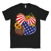 Black america heart and sunflower Classic Tee - Artiststas