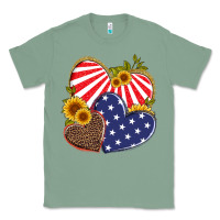 Sage america heart and sunflower Classic Tee - Artiststas