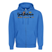 True Royal godfidence Zipper Hoodie - MaliasSmallBusiness