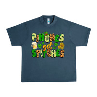 Midnight Navy pinches get stitches Urban Heavy Tee - Artiststas