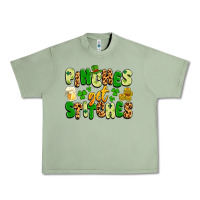 Oil Green pinches get stitches Urban Heavy Tee - Artiststas