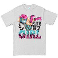 Dove Grey cow girl Premium Tee - texasbilliewilder