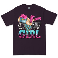 Plum cow girl Premium Tee - texasbilliewilder