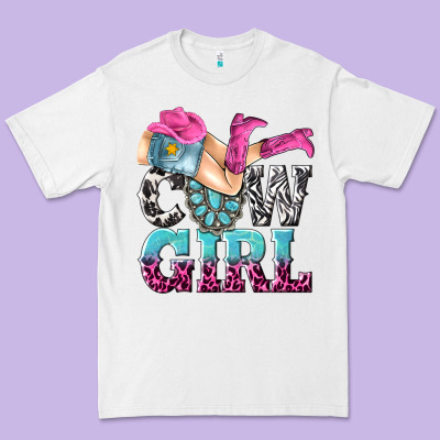 Premium Tee cow girl