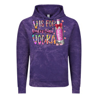 Cloud Purple vis for valentine vodka Vintage Hoodie - RacoonDesign