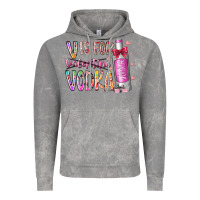 Cloud Rock vis for valentine vodka Vintage Hoodie - RacoonDesign
