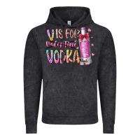Vintage Black vis for valentine vodka Vintage Hoodie - RacoonDesign