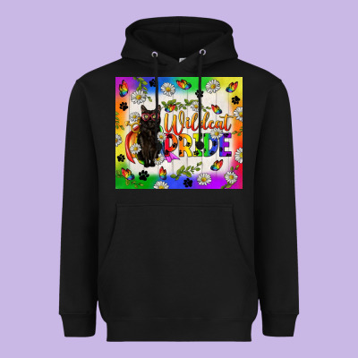 Western Lgbtq+ With Sunflowers Heavyweight Hoodie Designed By Bundleandbundleshop
