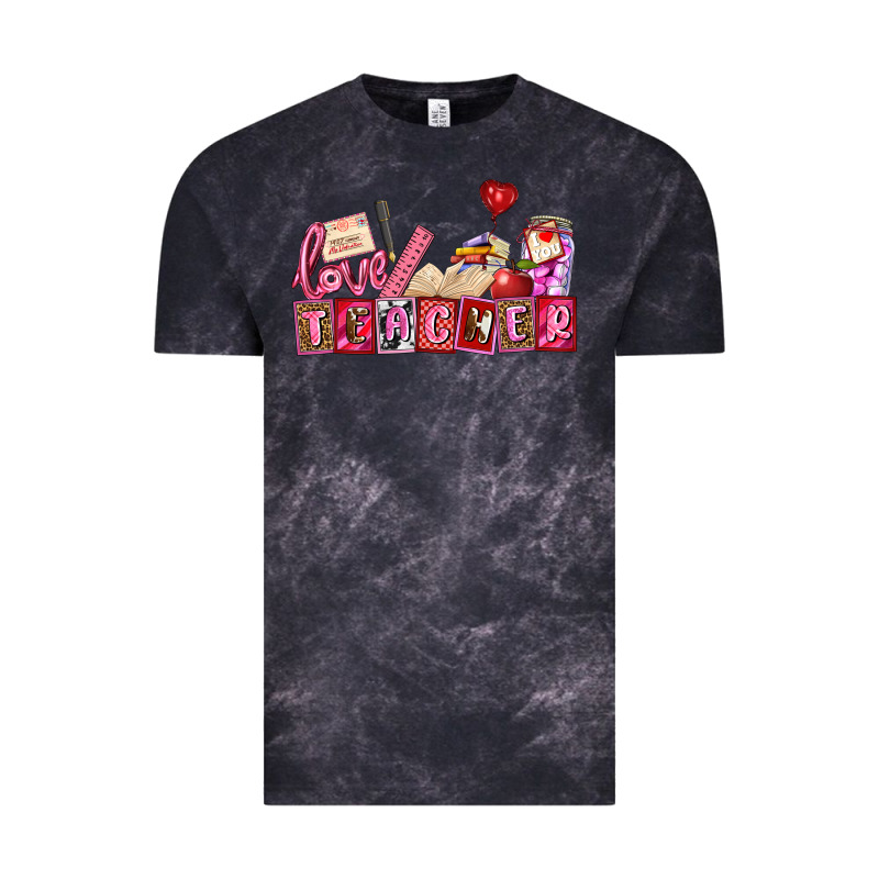 Valentines Day Teacher Vintage Tee by AdoDesignShop | Teevron