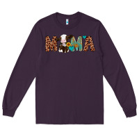 Plum mama holstein cow Long Sleeve Tee - Artiststas