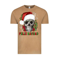 Vintage Camel feliz navidad skull cactus Vintage Tee - JahusDesignShop