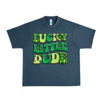 Midnight Navy lucky little dude Urban Heavy Tee - Artiststas